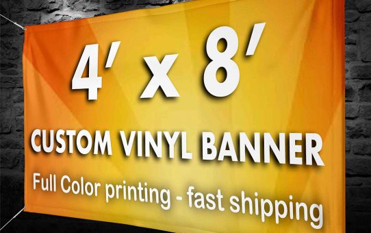 4x8 Vinyl Banner