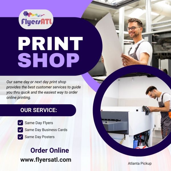 Print Shop Near Me Atlanta GA Print Shop Same Day Printing