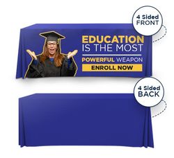 Full Color Printing Business Tablecloths - Image 3