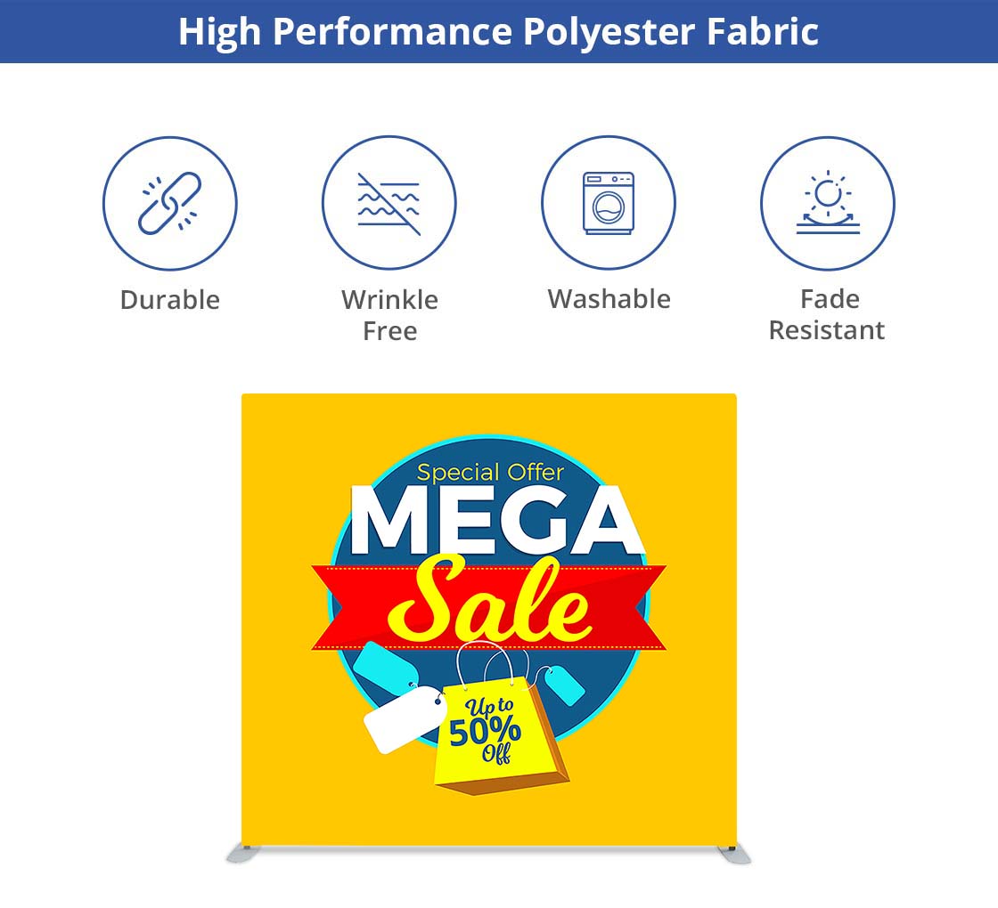 Pillow Case Backdrop – Straight - Image 3
