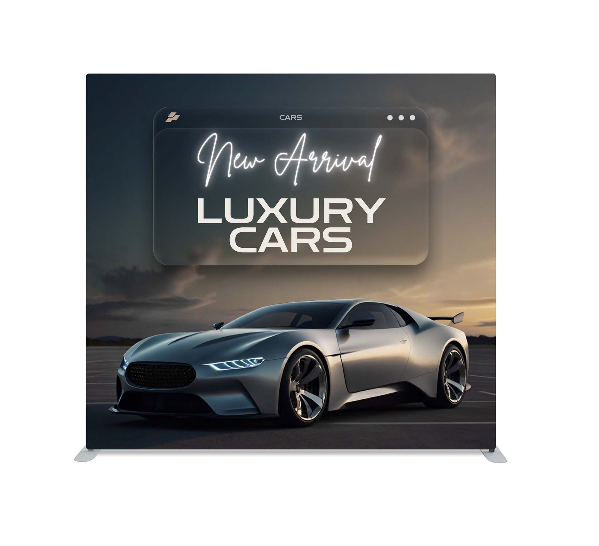 Pillow Case Backdrop – Straight